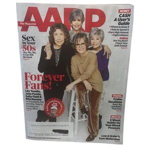 AARP Magazine February March 2023 Lily Tomlin Jane Fonda Sex in Your 50's